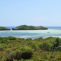 Insel von der Terasse